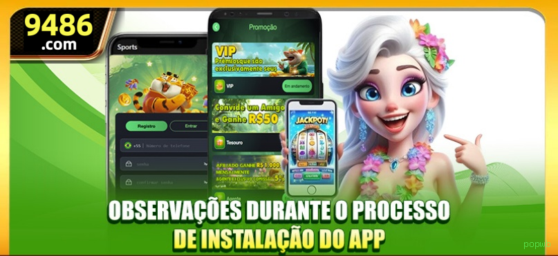 Configurações úteis dentro do app popwb
